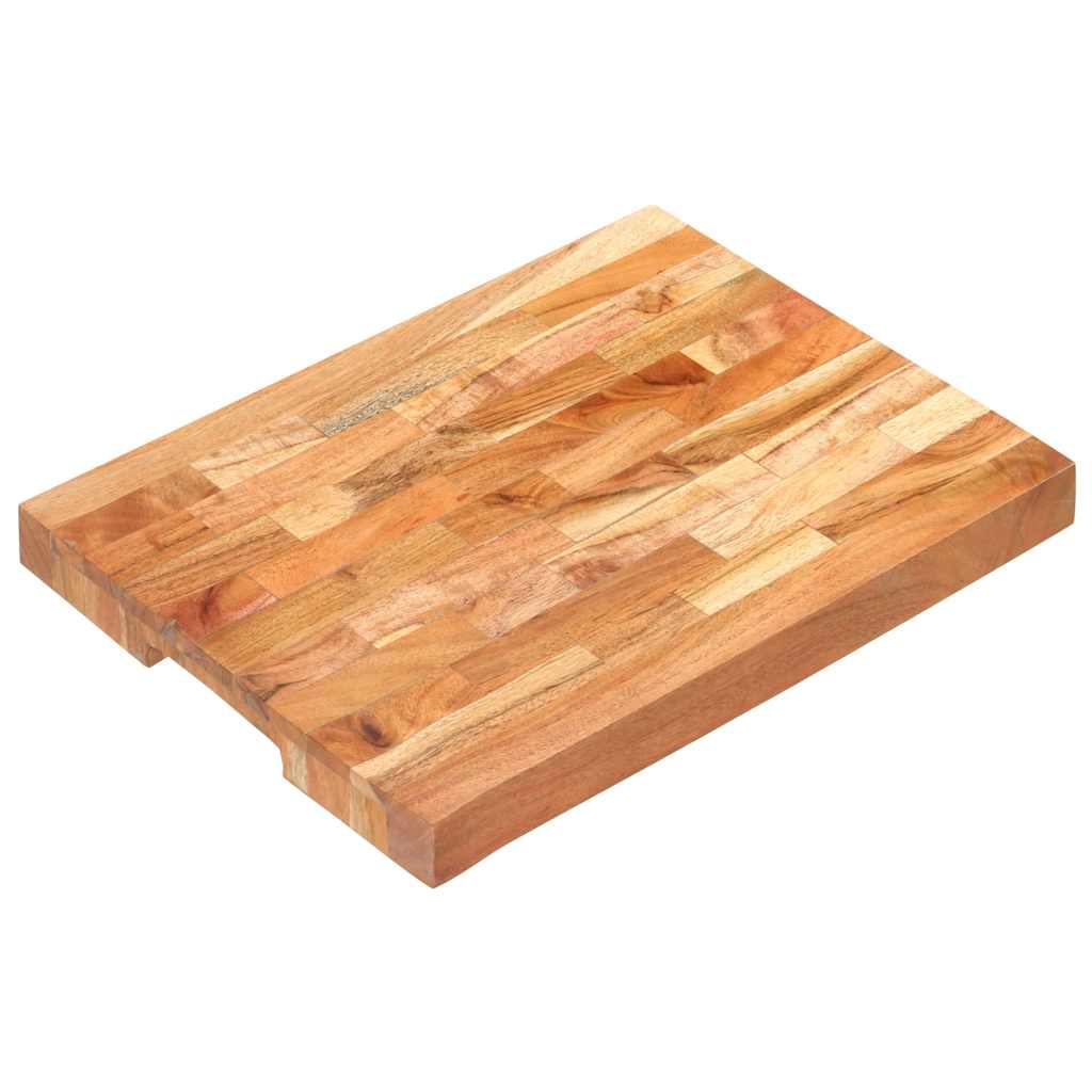 Cutting board, 40x30x4cm, solid acacia wood