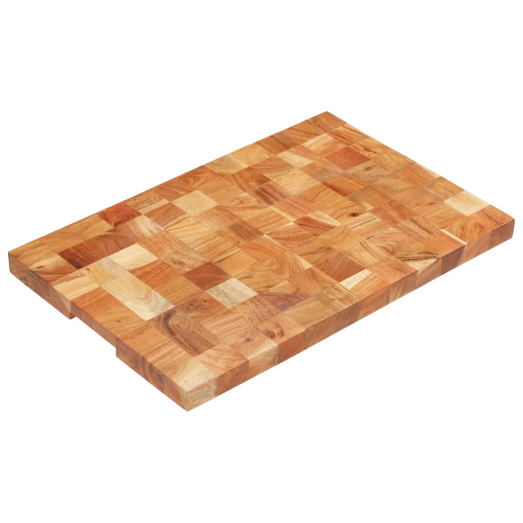 Cutting board, 60x40x3.8cm, solid acacia wood