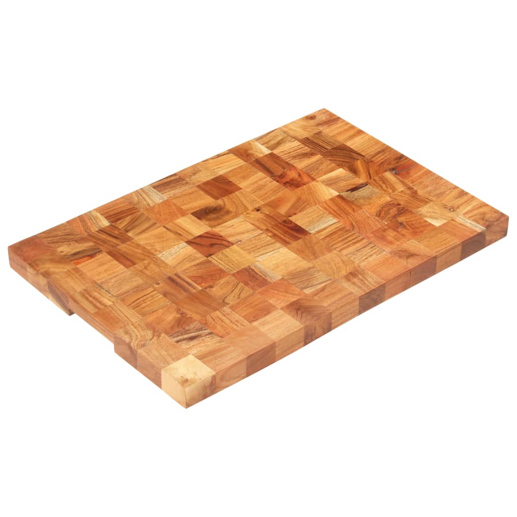Cutting board, 60x40x3.8cm, solid acacia wood