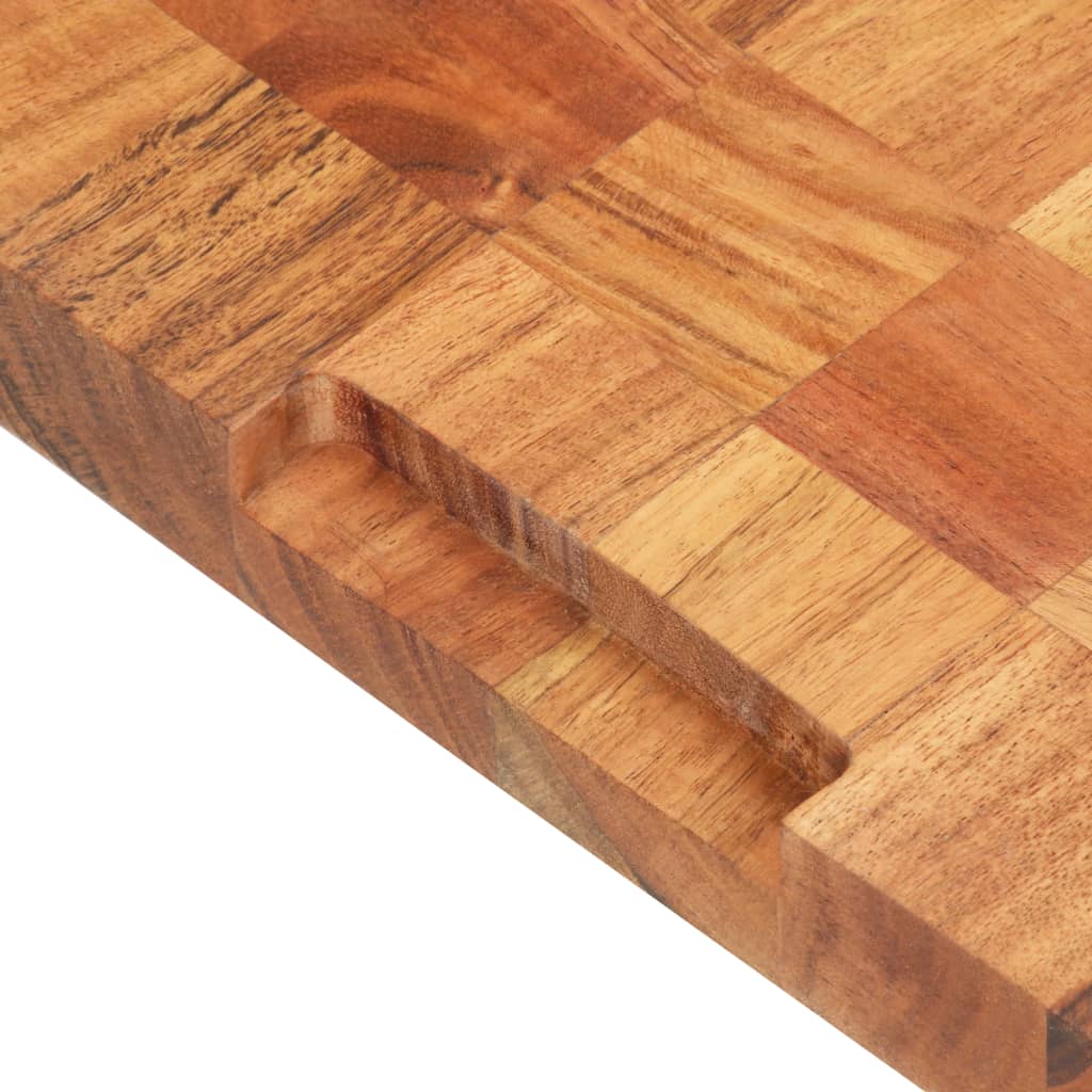 Cutting board, 60x40x3.8cm, solid acacia wood