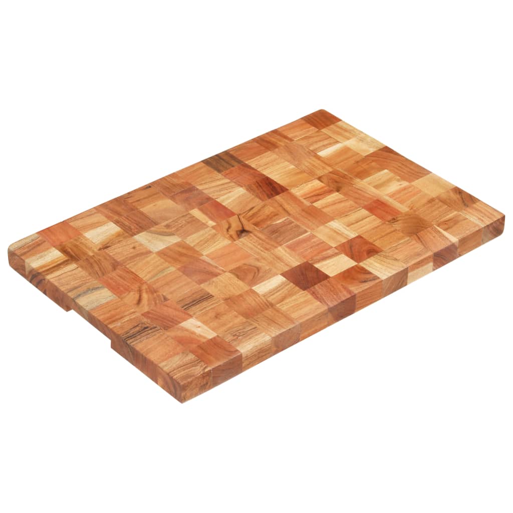 Cutting board, 60x40x3.8cm, solid acacia wood