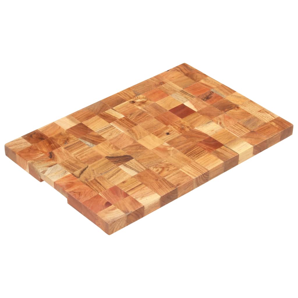 Cutting board, 60x40x3.8cm, solid acacia wood