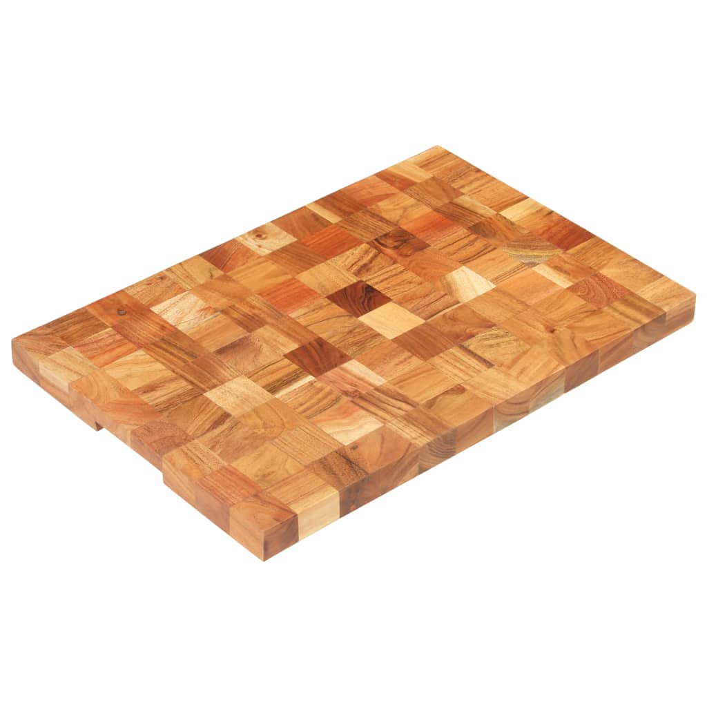 Cutting board, 60x40x3.8cm, solid acacia wood