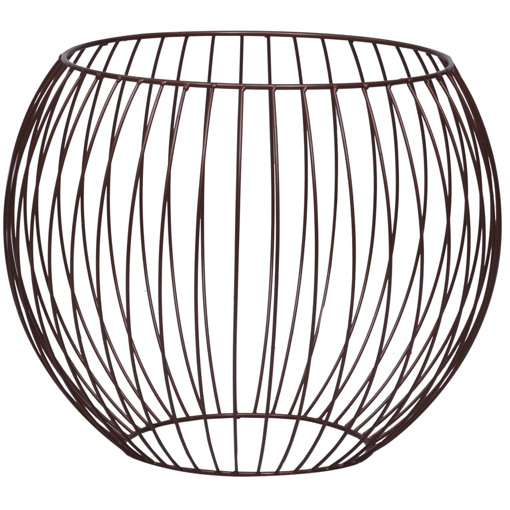 Coffee table, gold-coloured, 51cm diameter