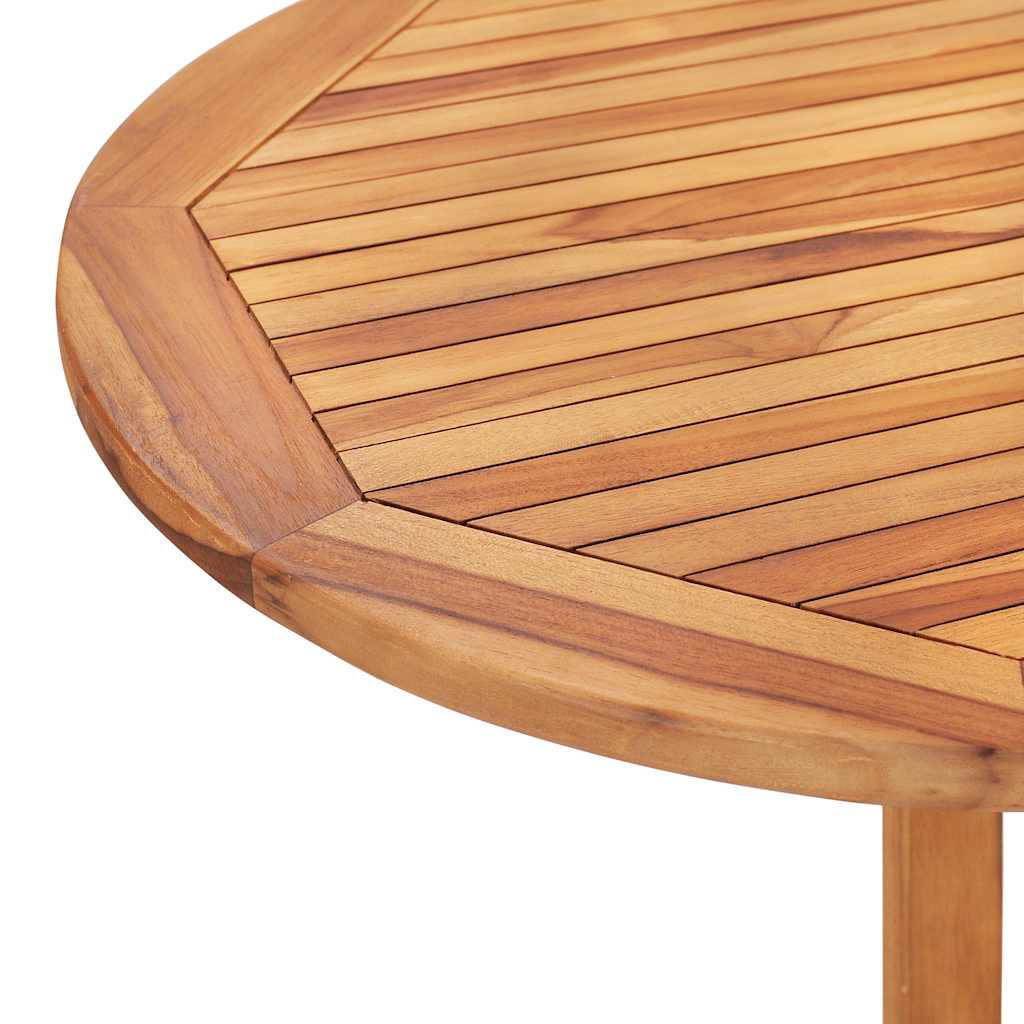 Folding garden table, 120x70x75cm, solid teak
