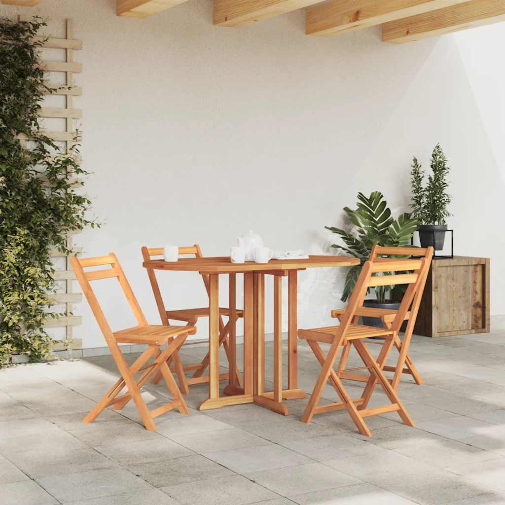 Folding garden table, 120x70x75cm, solid teak