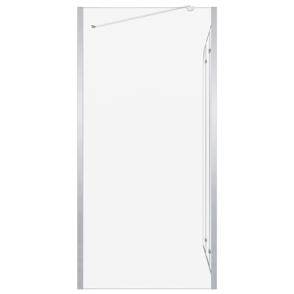 Vonios pertvara, skaidri, 120x69x130cm, grūdintas stiklas