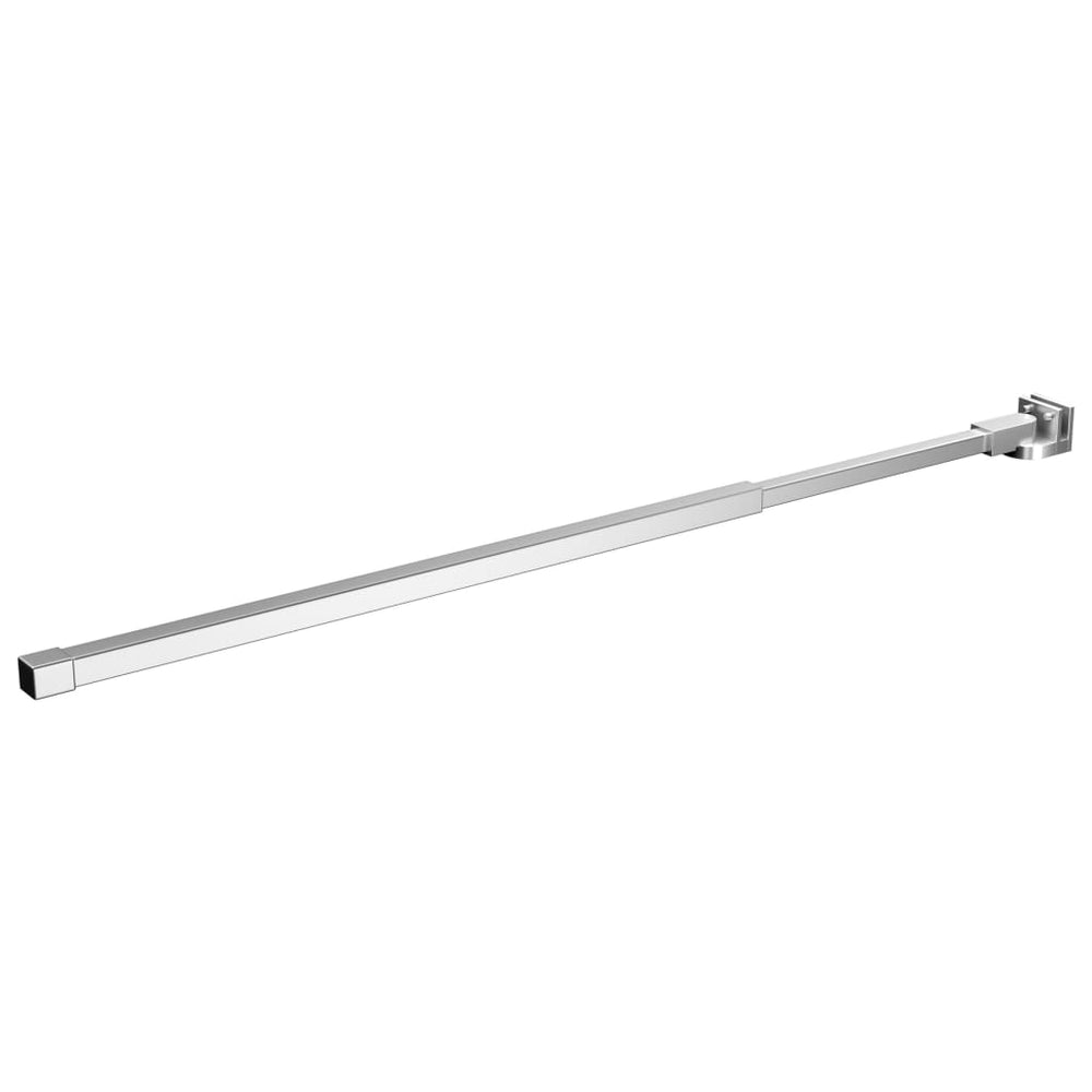 Support for shower partition, stainless steel, 70-120cm