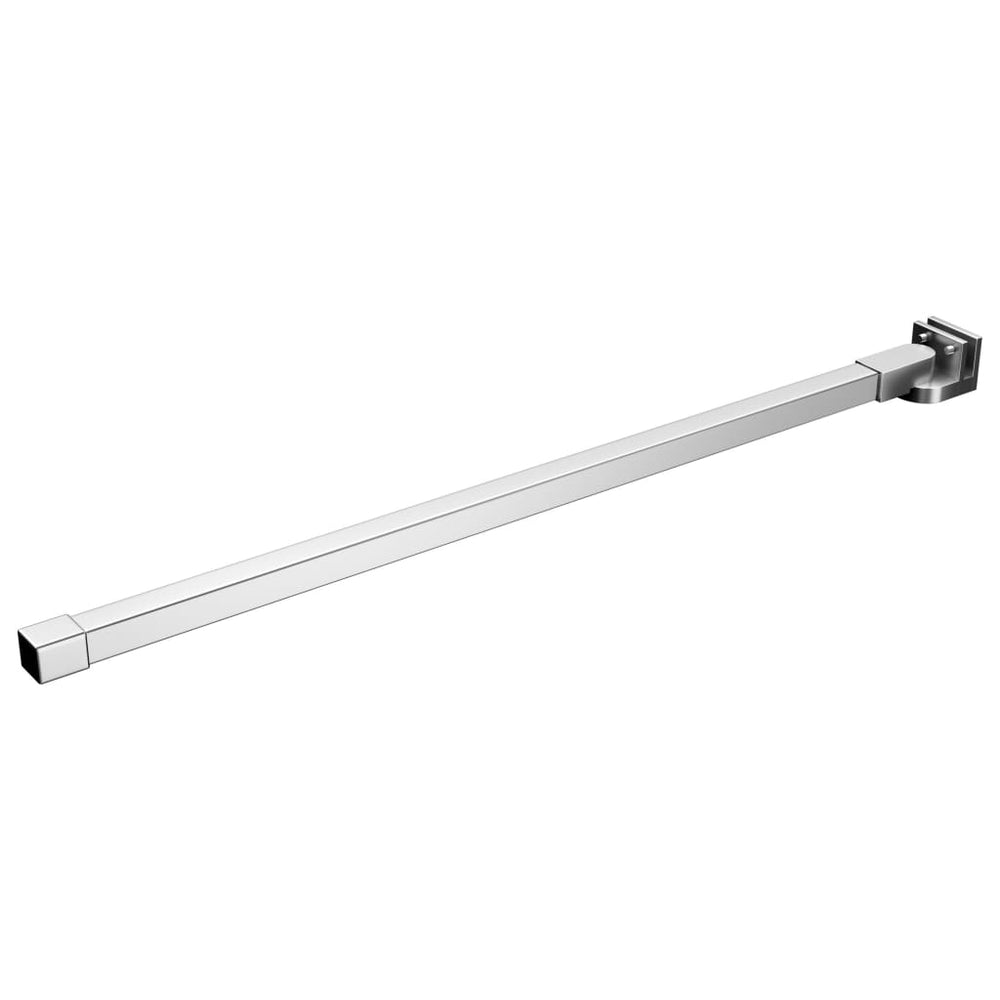 Support for shower partition, stainless steel, 70-120cm