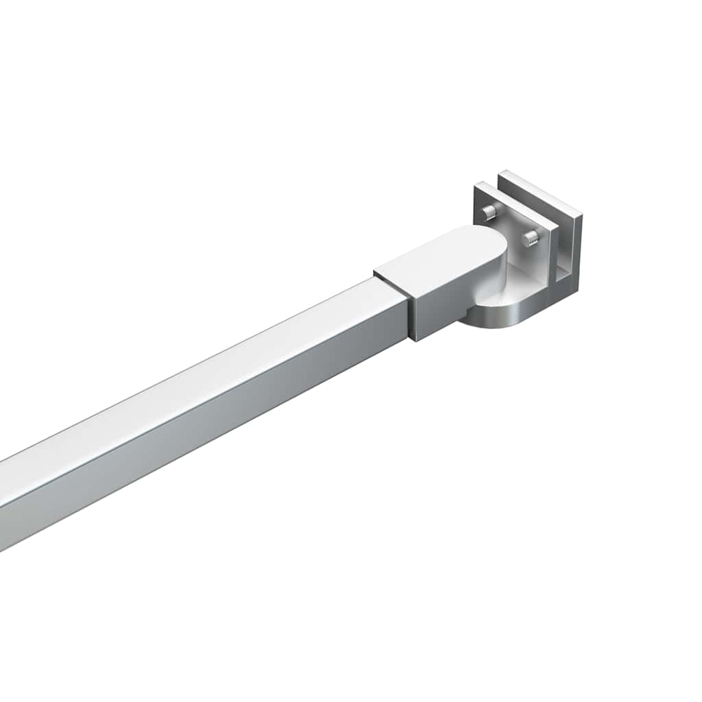Support for shower partition, stainless steel, 70-120cm