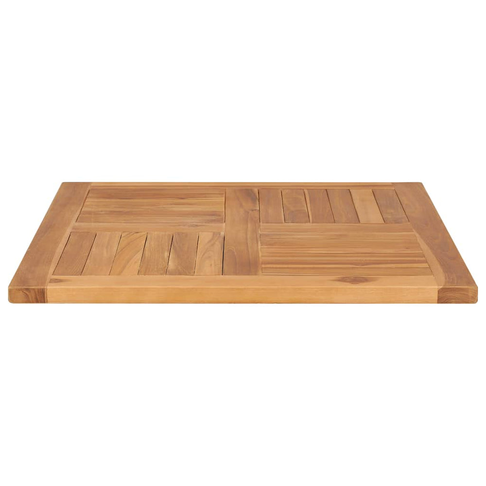 Stalviršis, 70x70x2,5cm, tikmedžio medienos masyvas