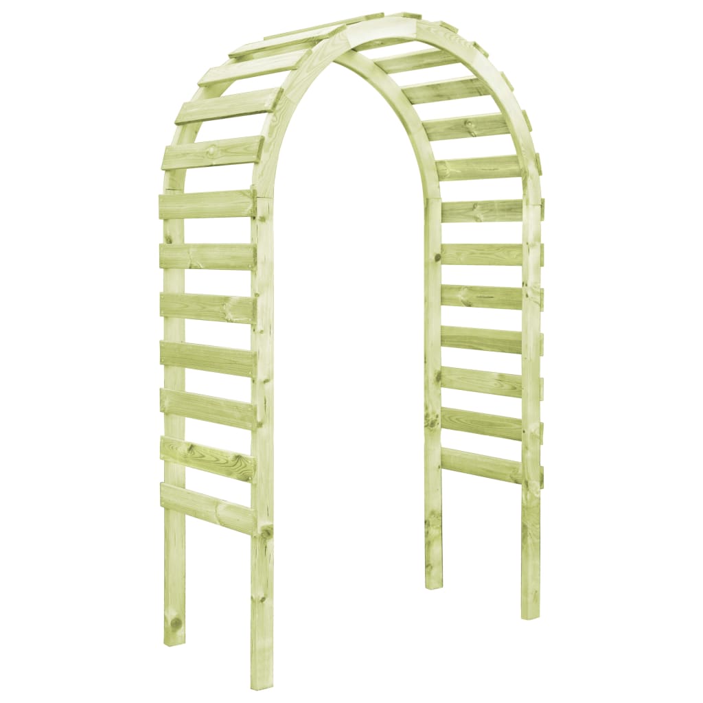 Garden pergola, 130x60x230cm, impregnated pinewood