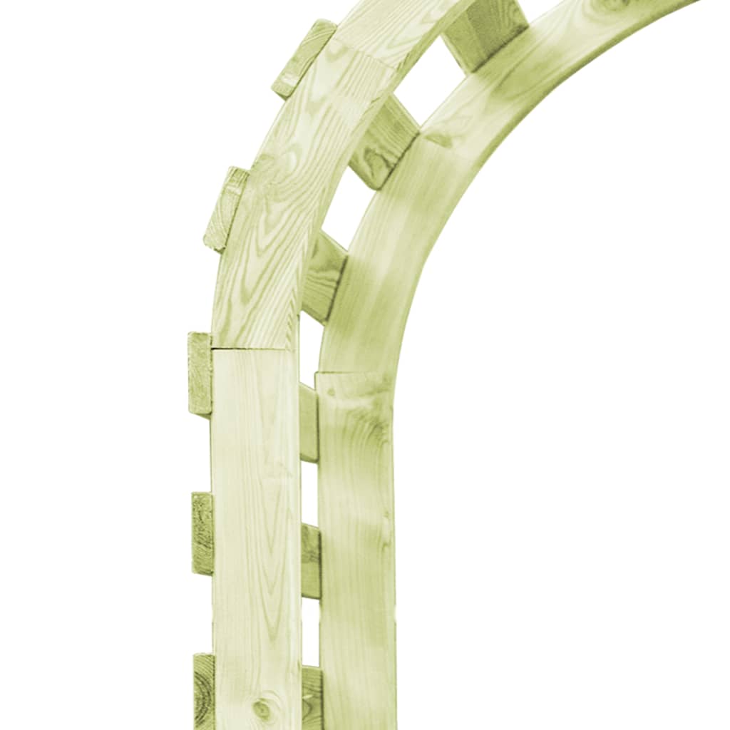 Garden pergola, 130x60x230cm, impregnated pinewood