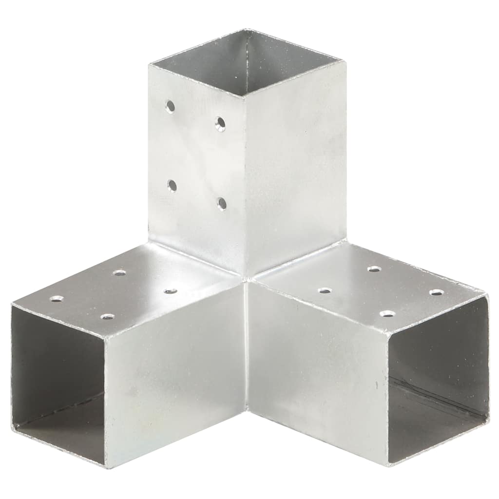 Stabu savienojumi, 4 gab., 71x71mm, metāls, Y veida