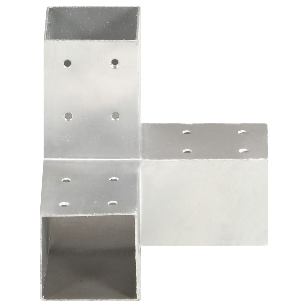 Stulpų sujungimai, 4vnt., 81x81mm, metalas, Y formos