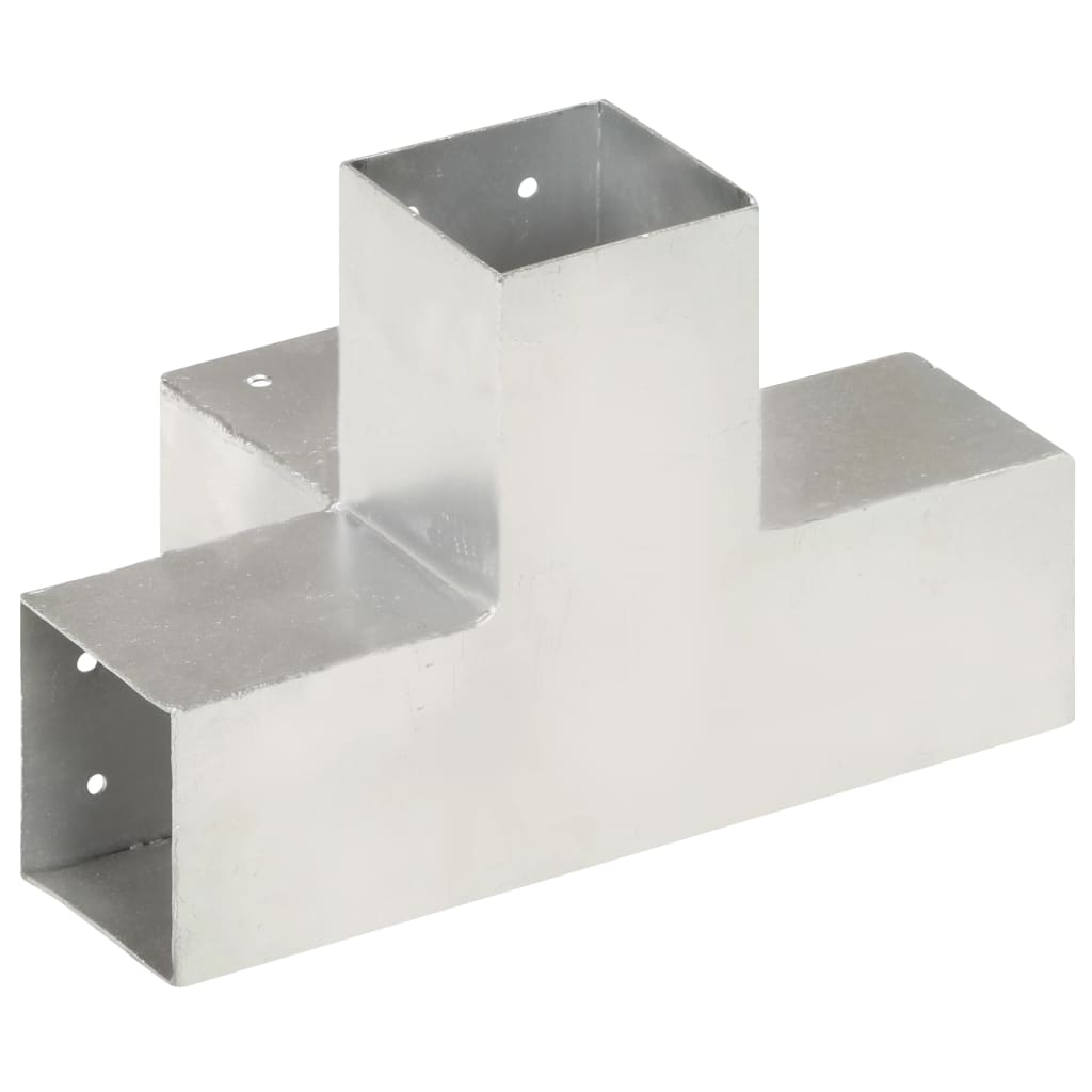 Stulpų sujungimai, 4vnt., 81x81mm, metalas, X formos