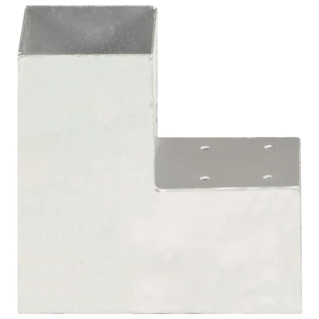 Stabu savienotāji, 4 gab., 91x91mm, metāla, L veida