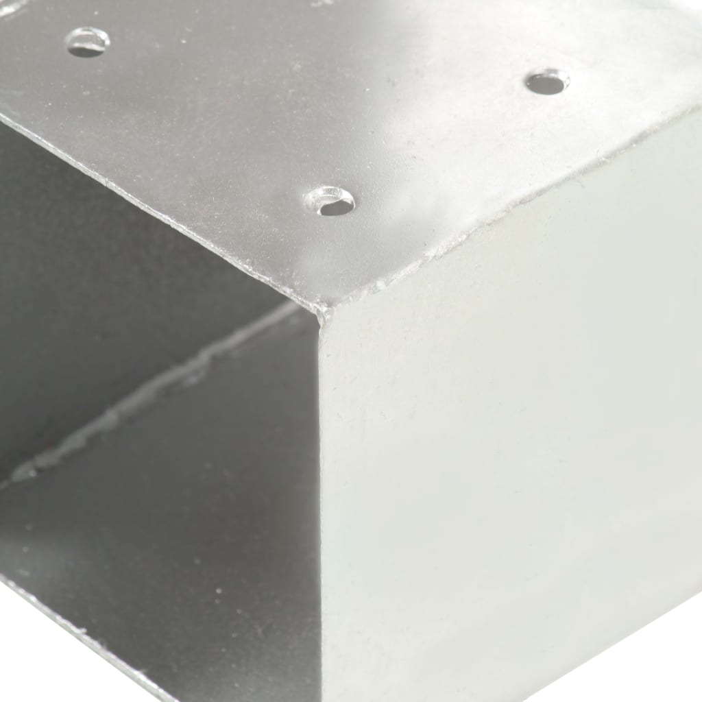 Post connectors, 4 pcs, 91x91mm, metal, T-shaped