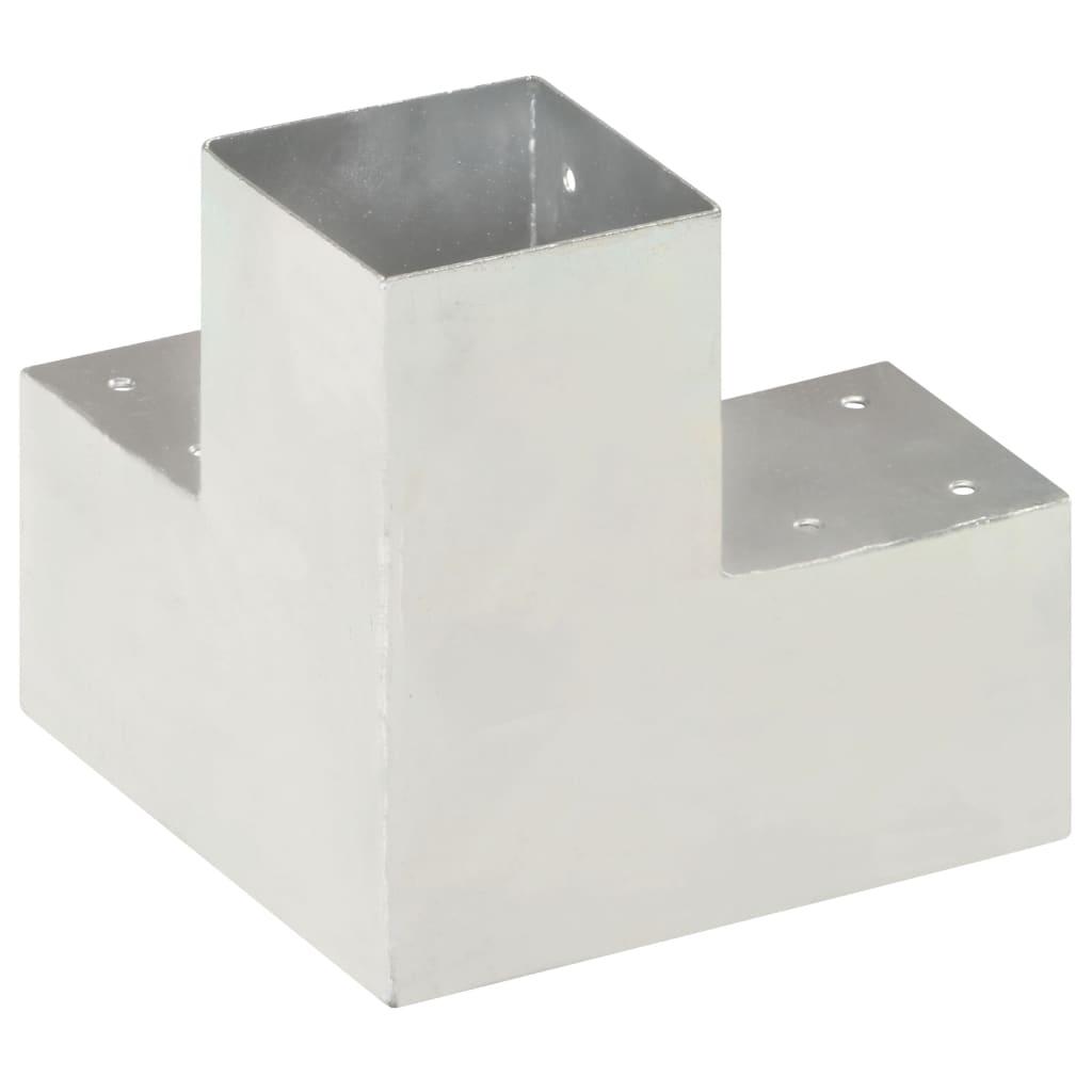Stulpo sujungimas, 91x91mm, galvanizuotas metalas, Y formos