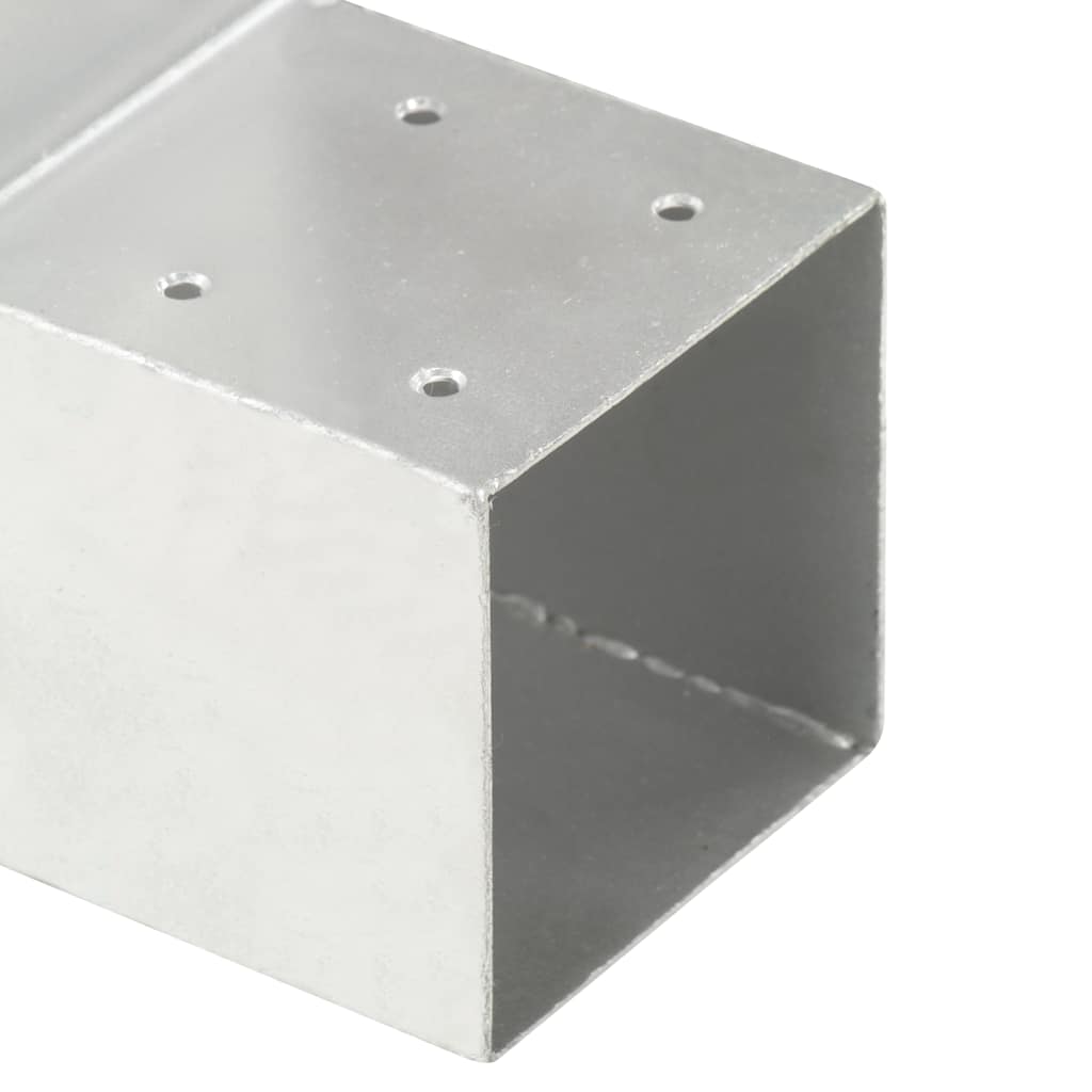 Stulpo sujungimas, 101x101mm, galvanizuotas metalas, L formos