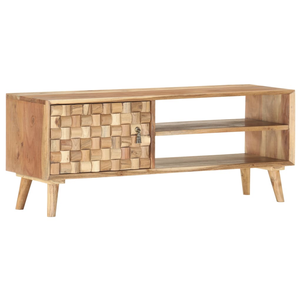 TV cabinet, 100x35x40cm, solid acacia wood