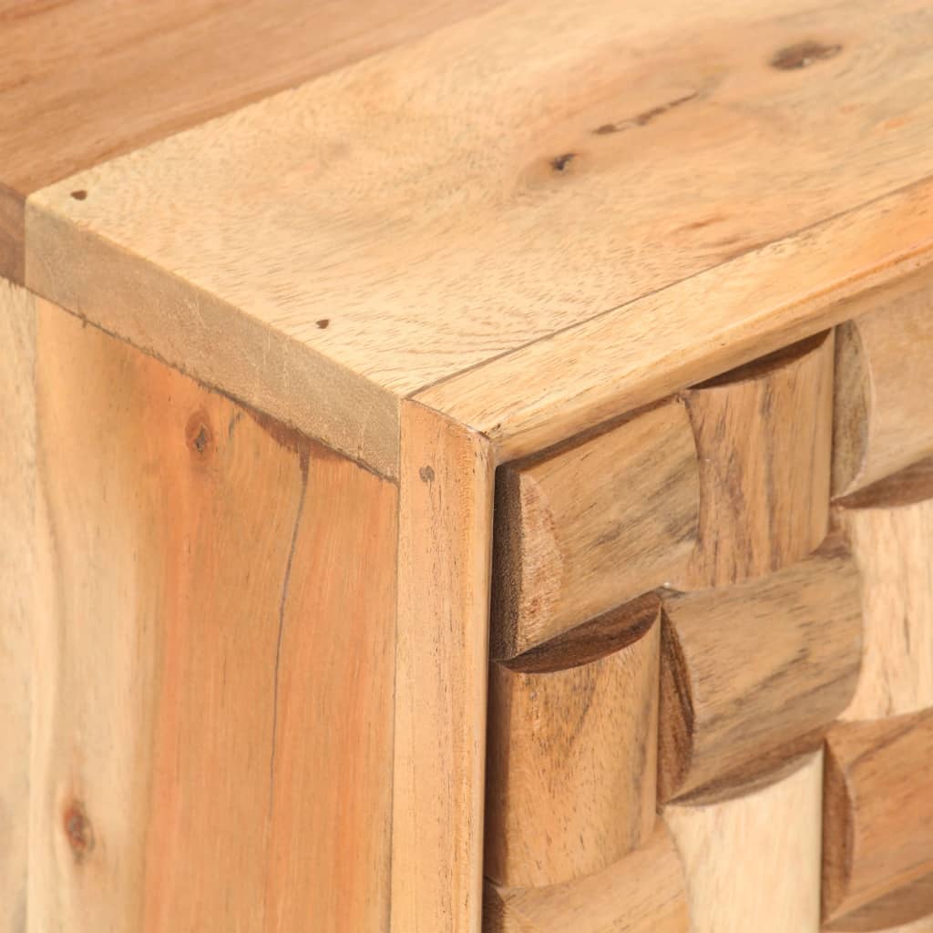 TV cabinet, 100x35x40cm, solid acacia wood