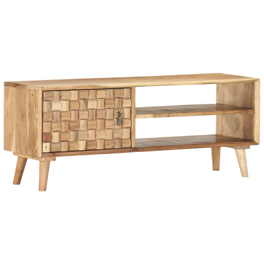 TV cabinet, 100x35x40cm, solid acacia wood