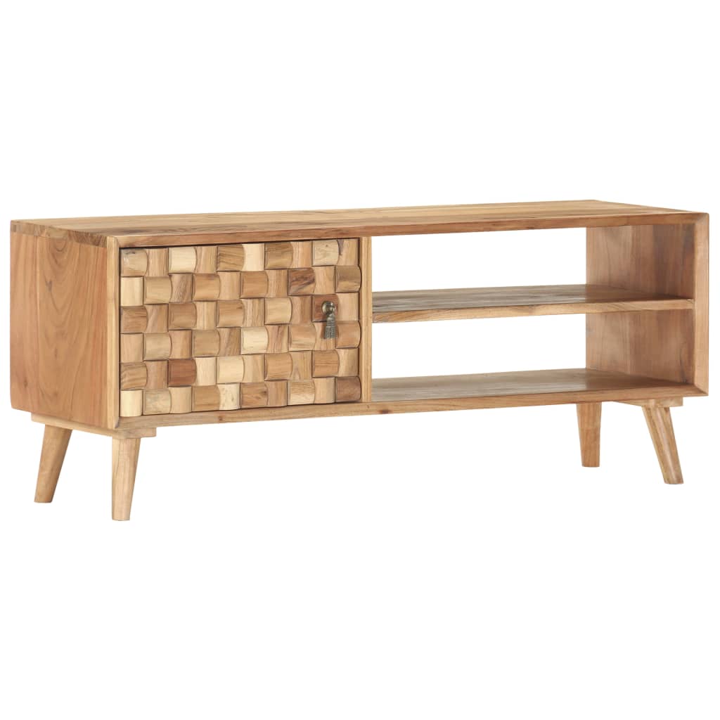 TV cabinet, 100x35x40cm, solid acacia wood
