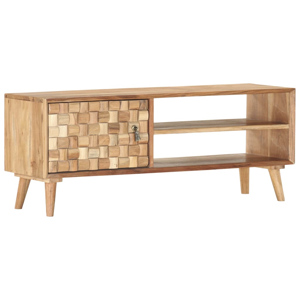 TV cabinet, 100x35x40cm, solid acacia wood