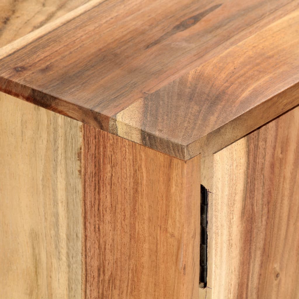 TV cabinet, 118x30x45cm, solid acacia wood
