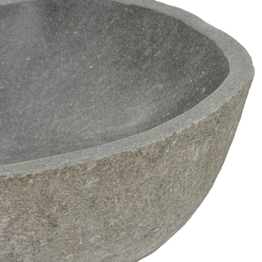 Praustuvas, (37-46)x(29-36)cm, upės akmuo, ovalo formos