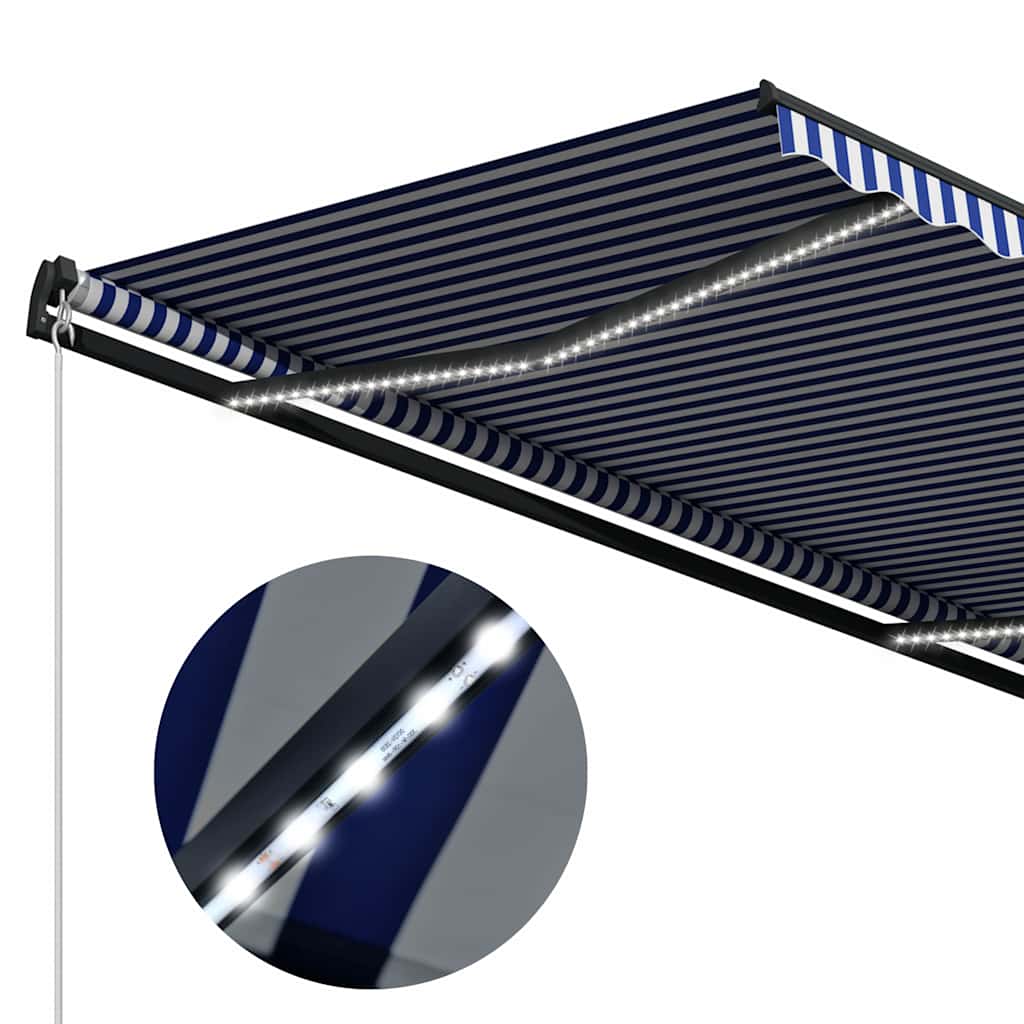 Elektrinė markizė su LED ir jutikliu 3 x 2,5 m