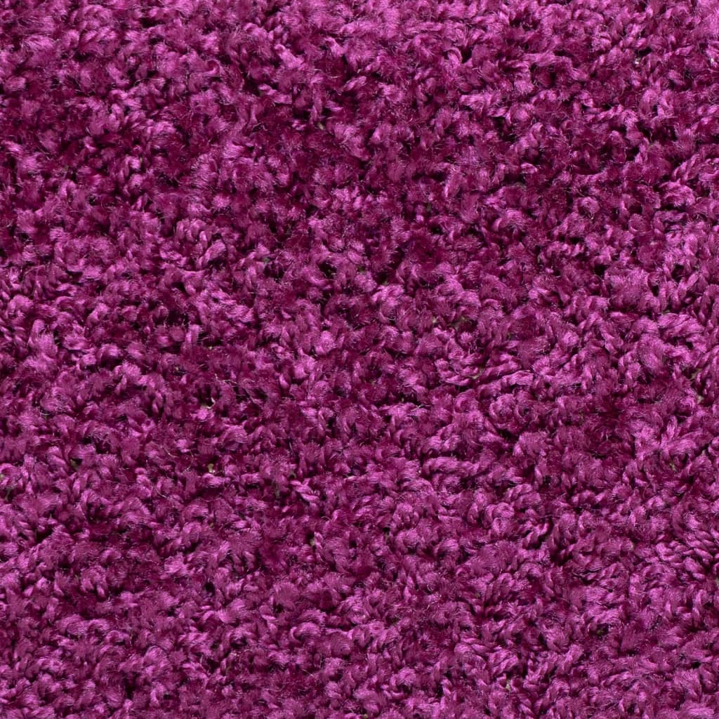 Laiptų kilimėliai, 15 vnt., 65x21x4 cm, violetiniai, stačiakampiai kraštai