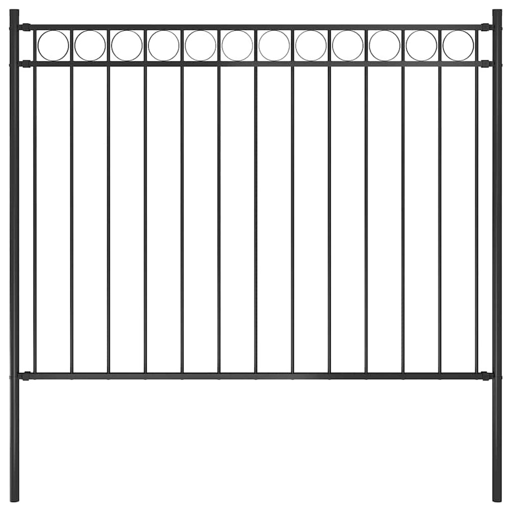 Sodo tvora ASSEN, plienas, 1,7x1 m, juoda