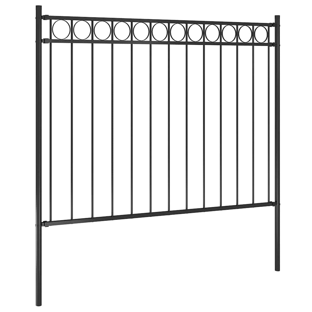 Sodo tvora ASSEN, plieninė, 1,7x1,2 m, juoda