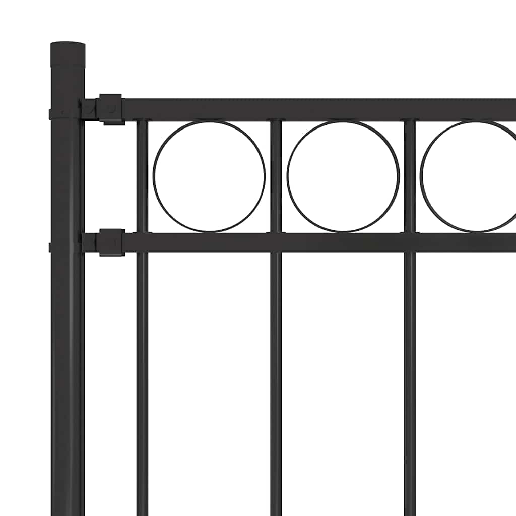 Sodo tvora ASSEN, plieninė, 1,7x1,2 m, juoda