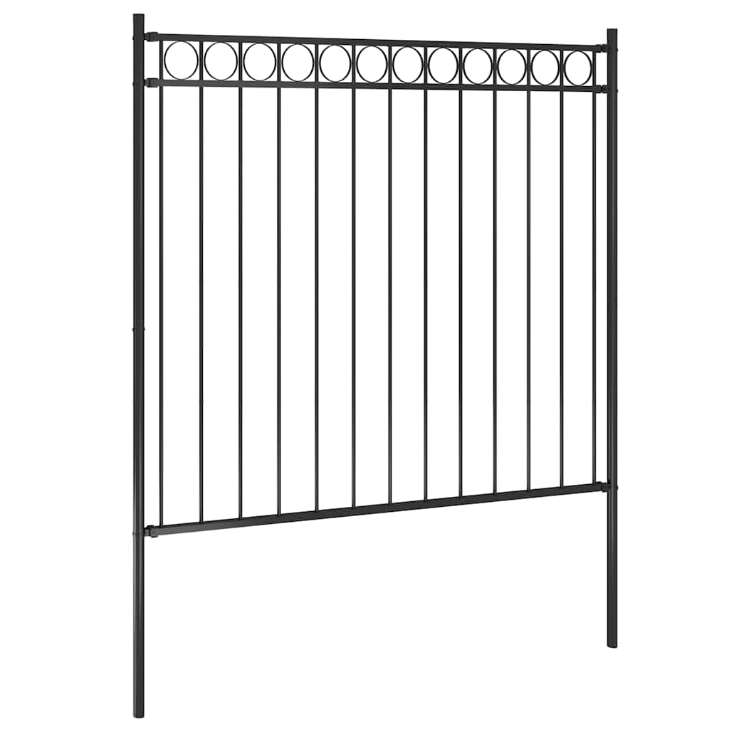 Sodo tvora ASSEN, plieninė, 1,7x1,5 m, juoda