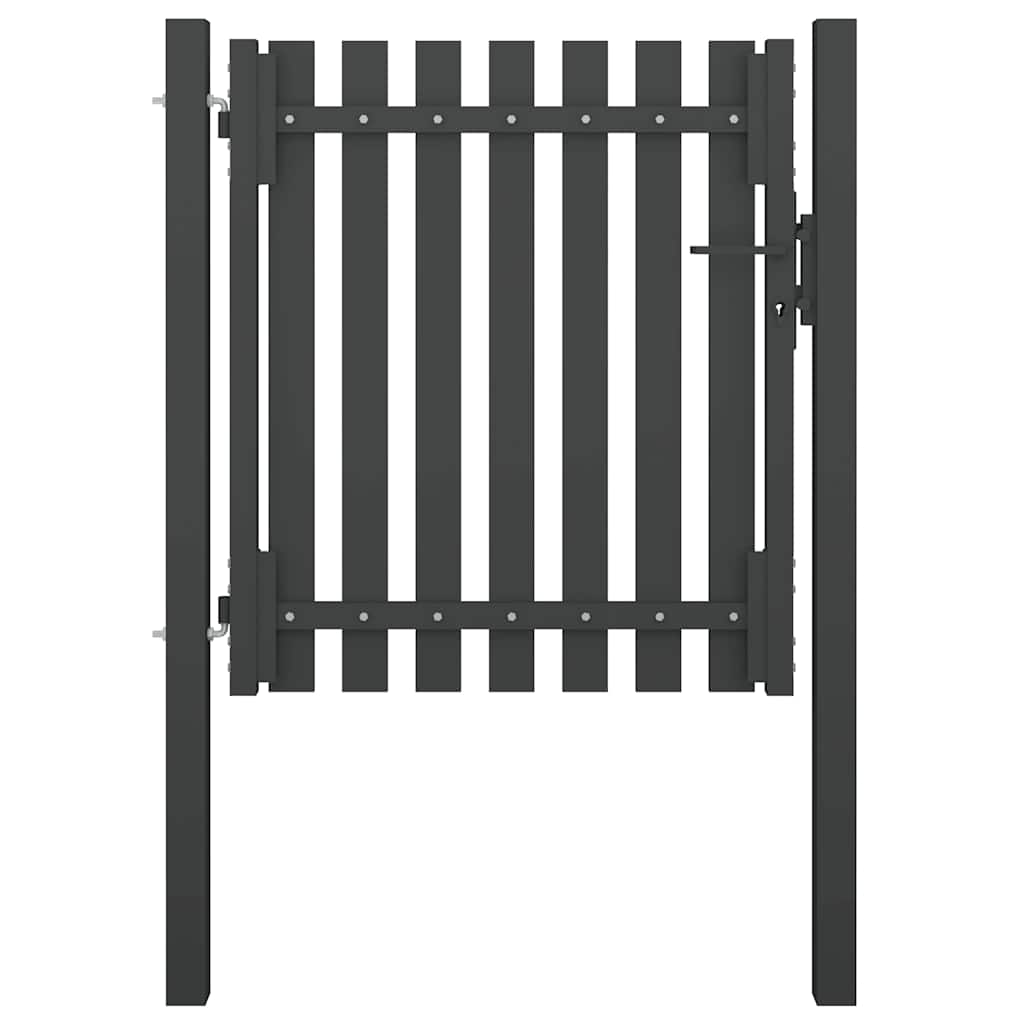 Dārza vārti, antracīta krāsā, 1x1,25 m, tērauds
