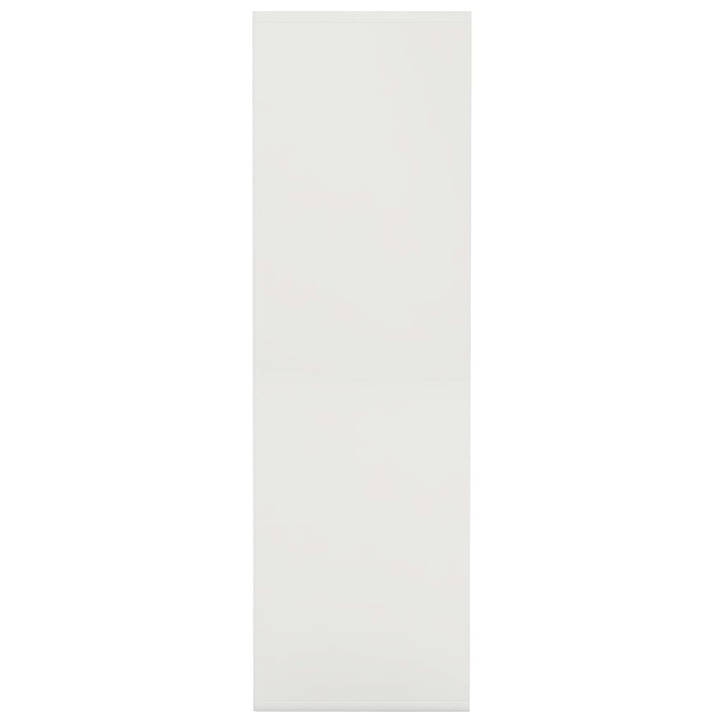 Spintelė knygoms, baltos spalvos, 98x29x97,5cm apdirbta mediena