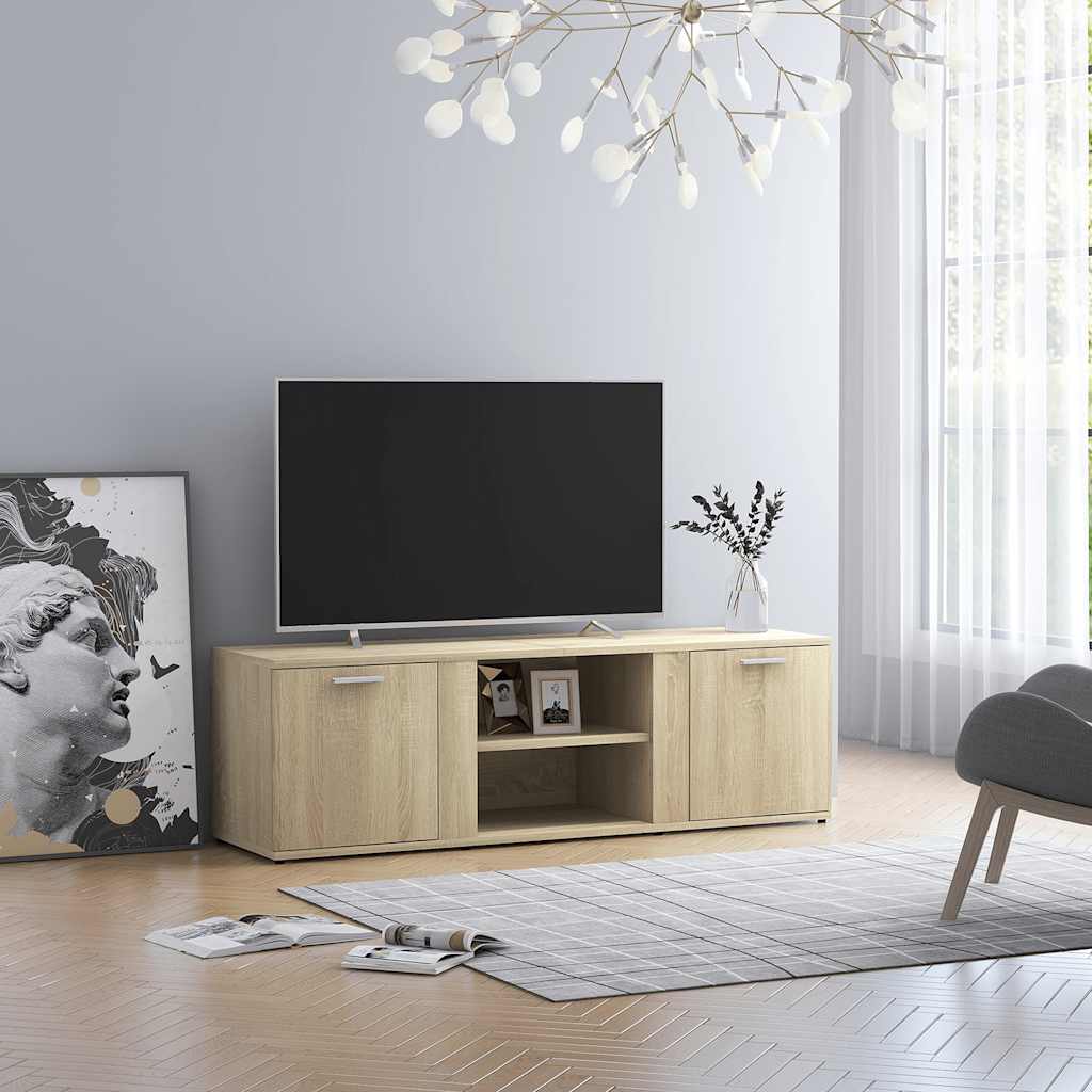TV skapītis, ozolkoks, 120x34x37cm, apstrādāta koksne