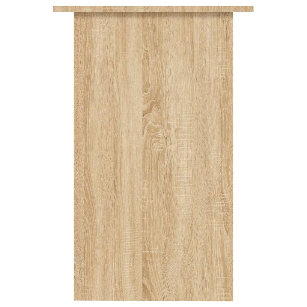 Desk, Sonoma oak, 90x50x74cm, engineered wood