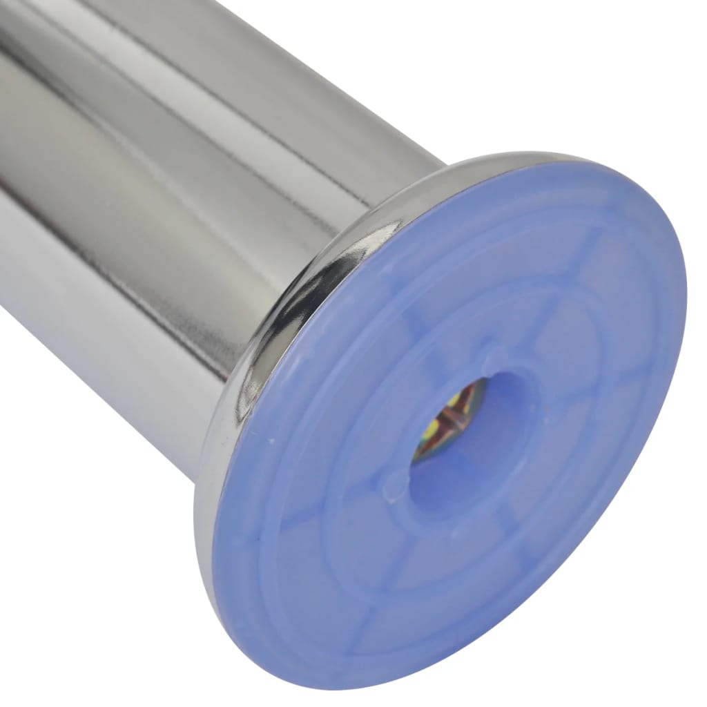 Sofa legs, 8 pcs, chrome, 180mm, round (242159x2)