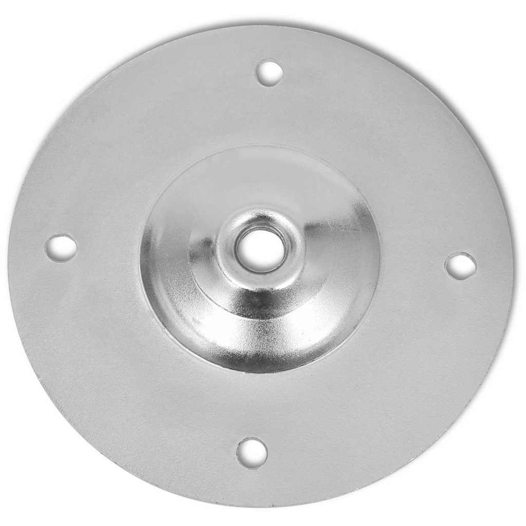 Telescopic table legs, 4 pcs, chrome, 710-1100mm