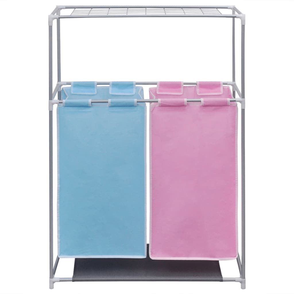 Laundry sorter and dryer rack, 2 pcs,