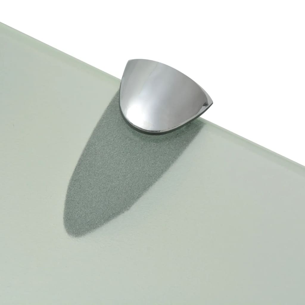 Wall shelves, 2 pcs., 60x10cm, glass, 8mm (243773x2)