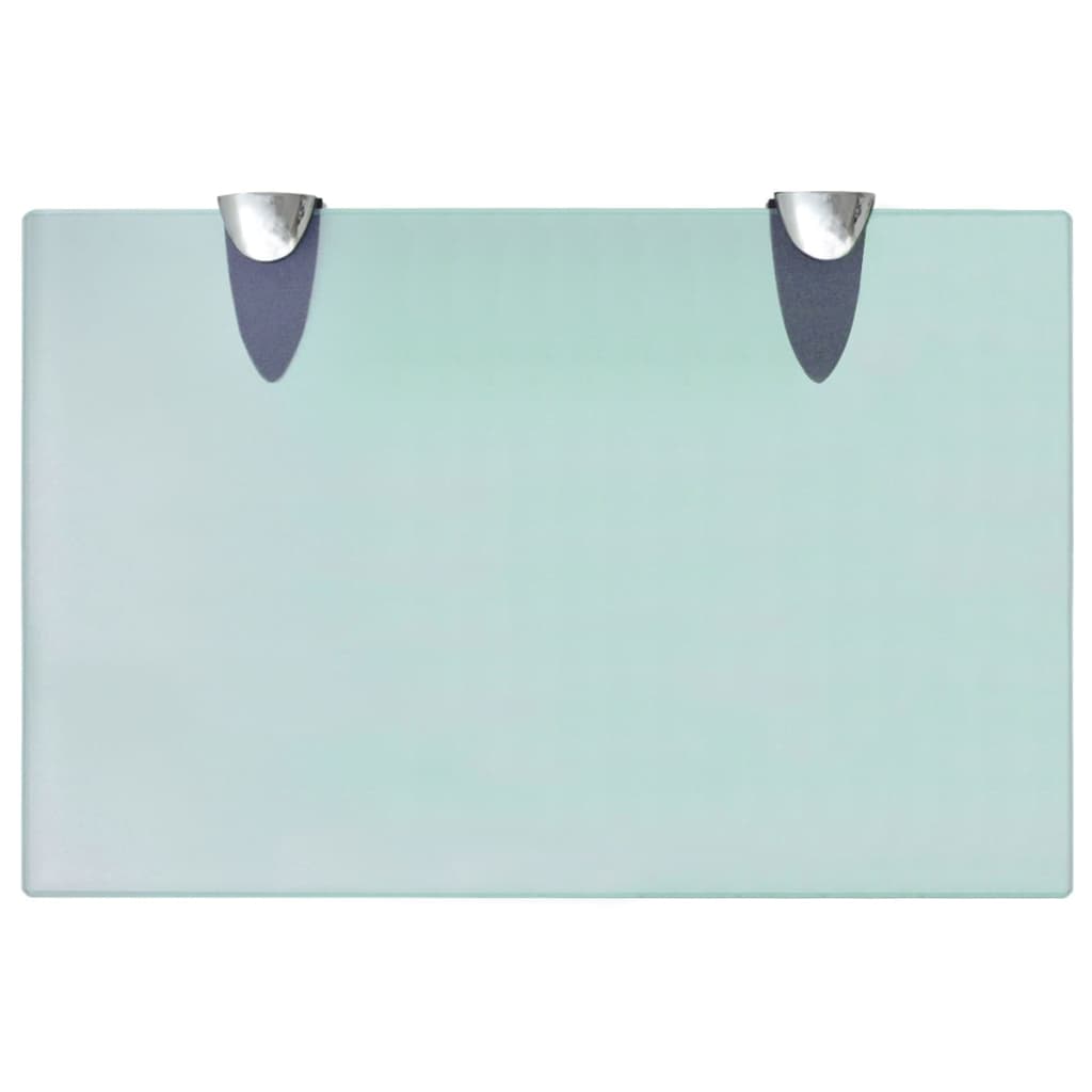 Wall shelves, 2 pcs., 30x20cm, glass, 8mm (243778x2)