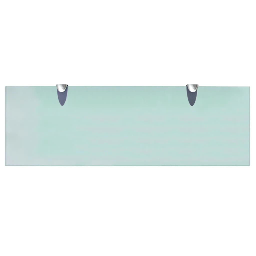 Wall shelves, 2 pcs., 60x20cm, glass, 8mm (243781x2)
