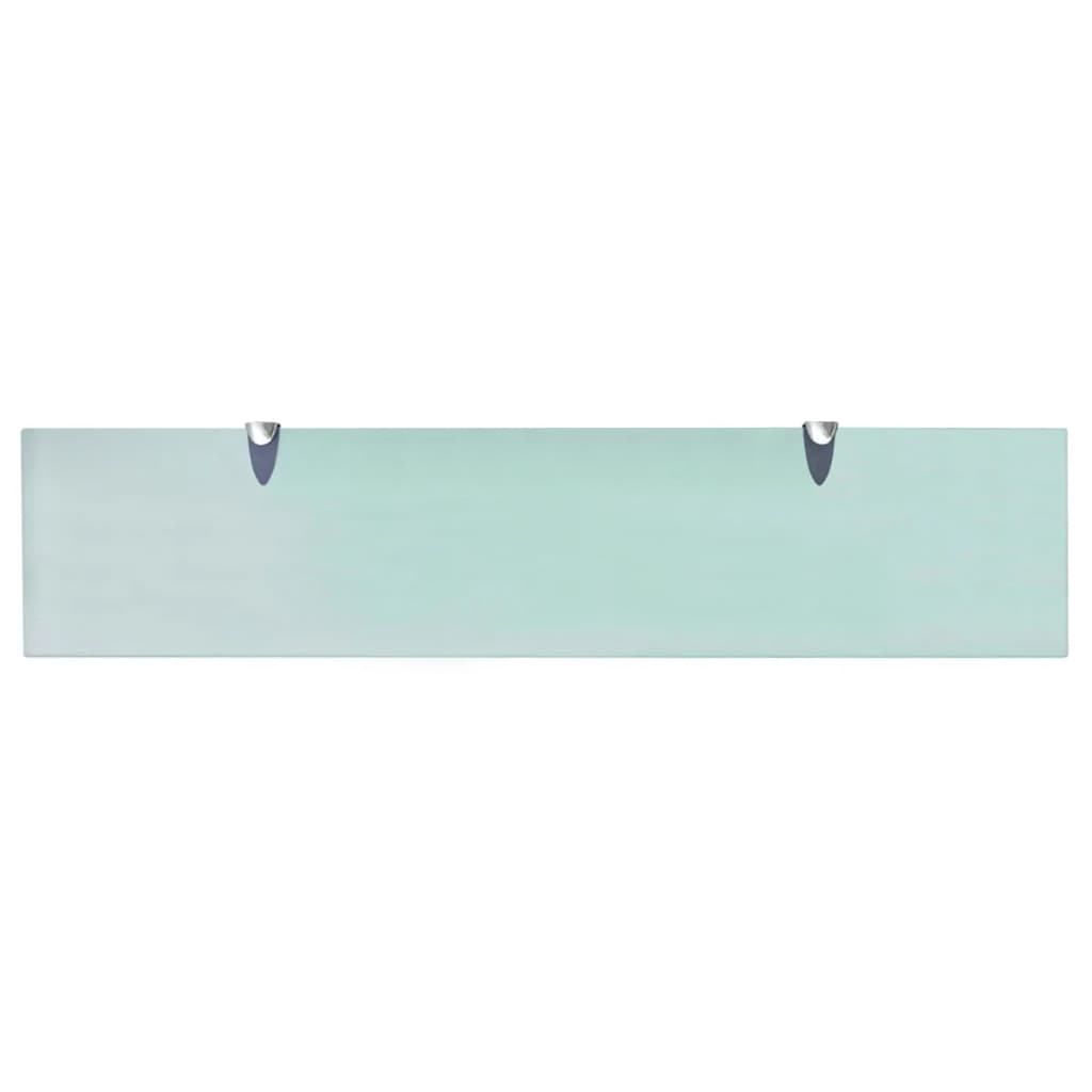 Wall shelves, 2 pcs., 90x20cm, glass, 8mm (243784x2)