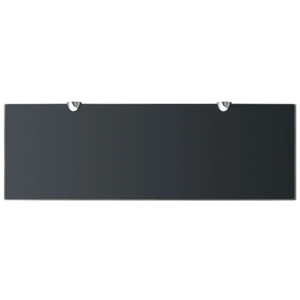 Wall shelves, 2 pcs, 60x20cm, glass, 8mm (243789x2)