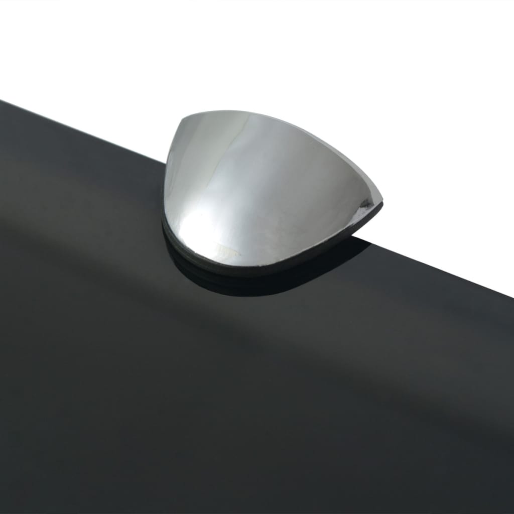 Wall shelves, 2 pcs, 60x20cm, glass, 8mm (243789x2)